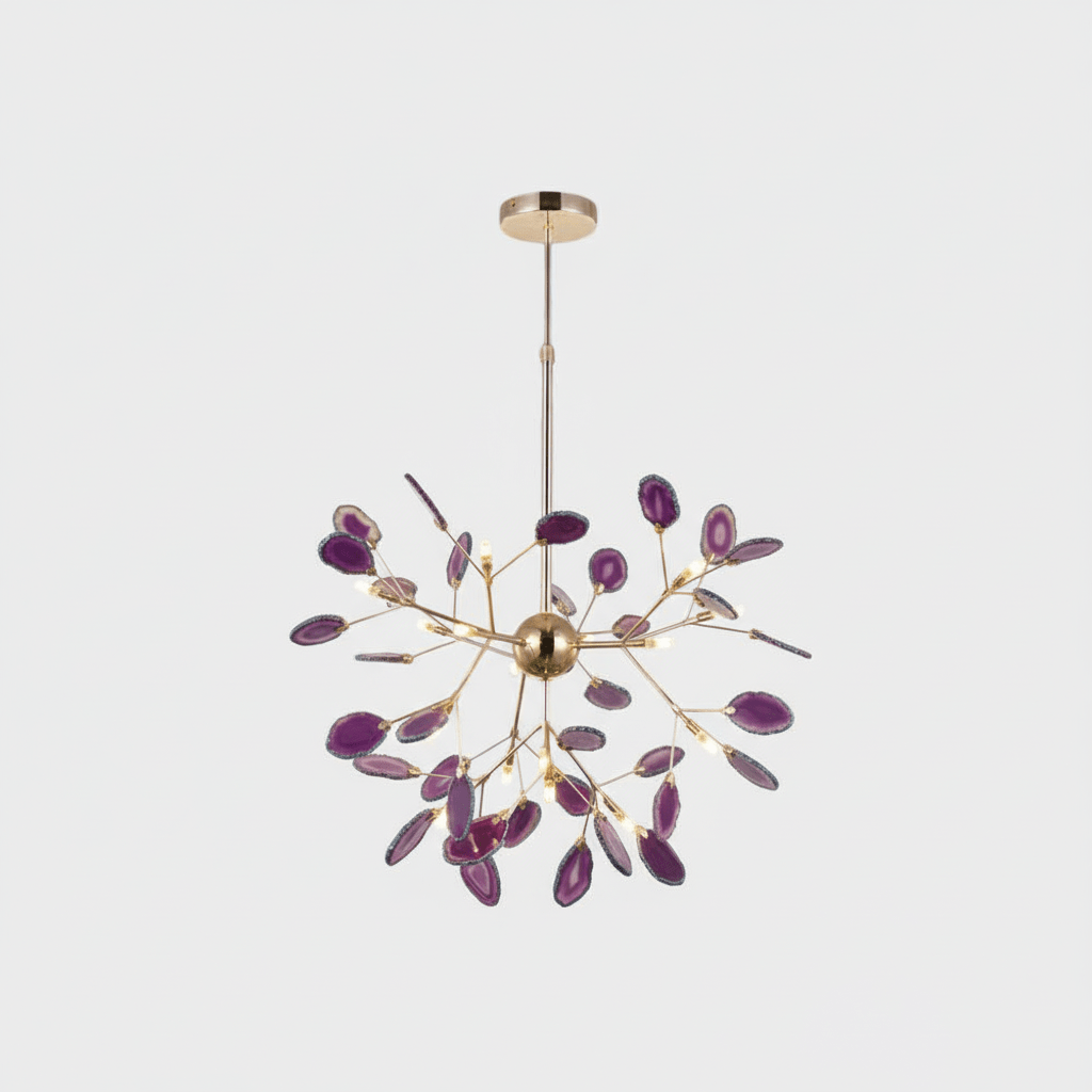 Agate Flake Chandelier