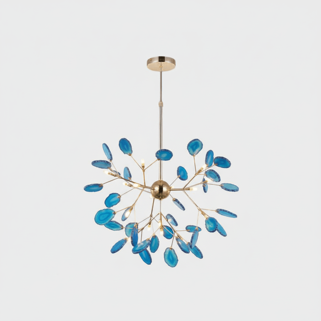 Agate Flake Chandelier