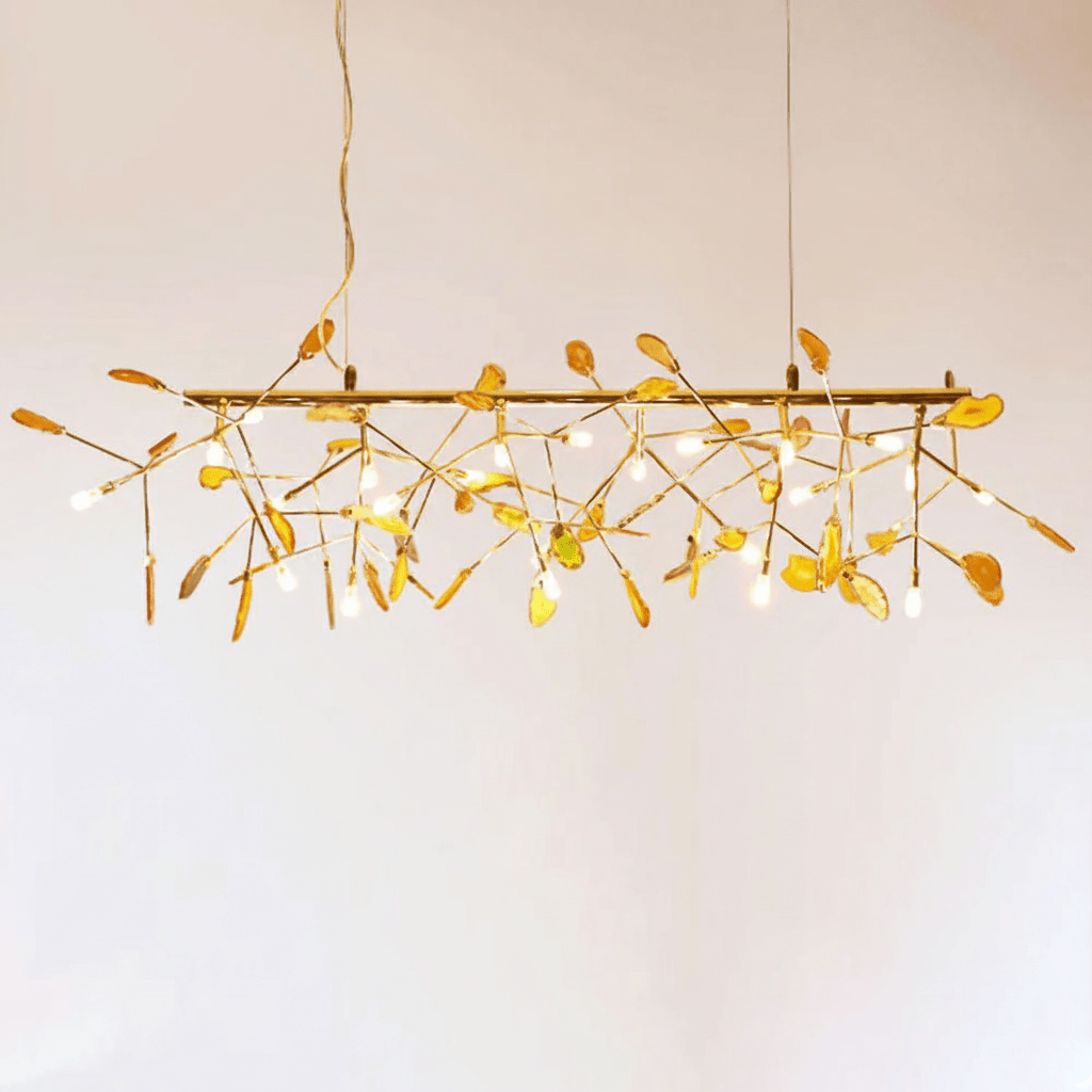 Agate Flake Chandelier