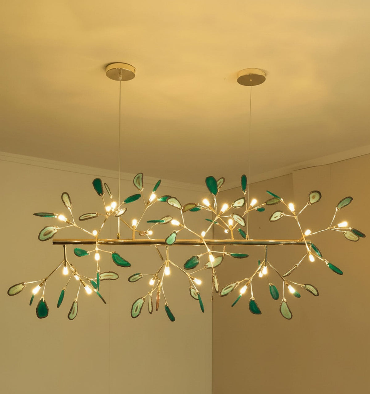 Agate Flake Chandelier