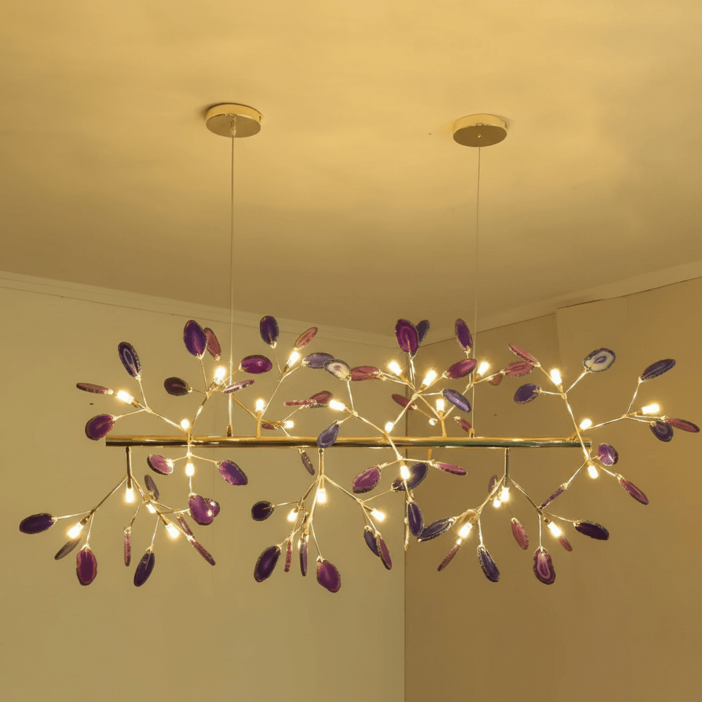 Agate Flake Chandelier