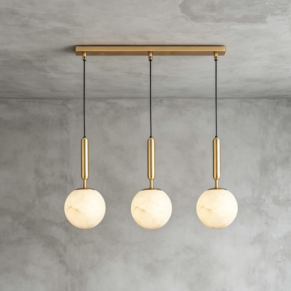 Alabaster Global Pendant Light