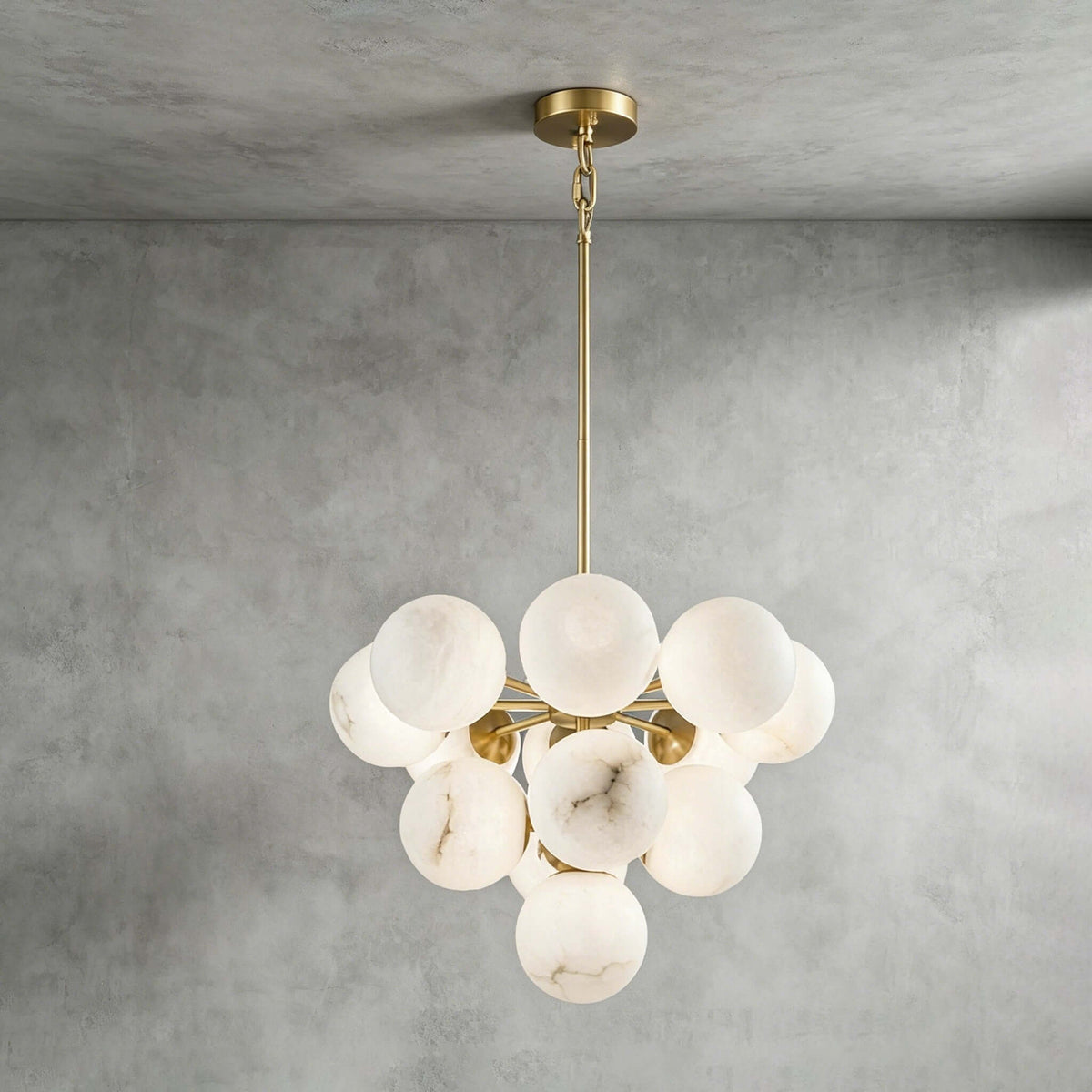 Alabaster Global Pendant Light
