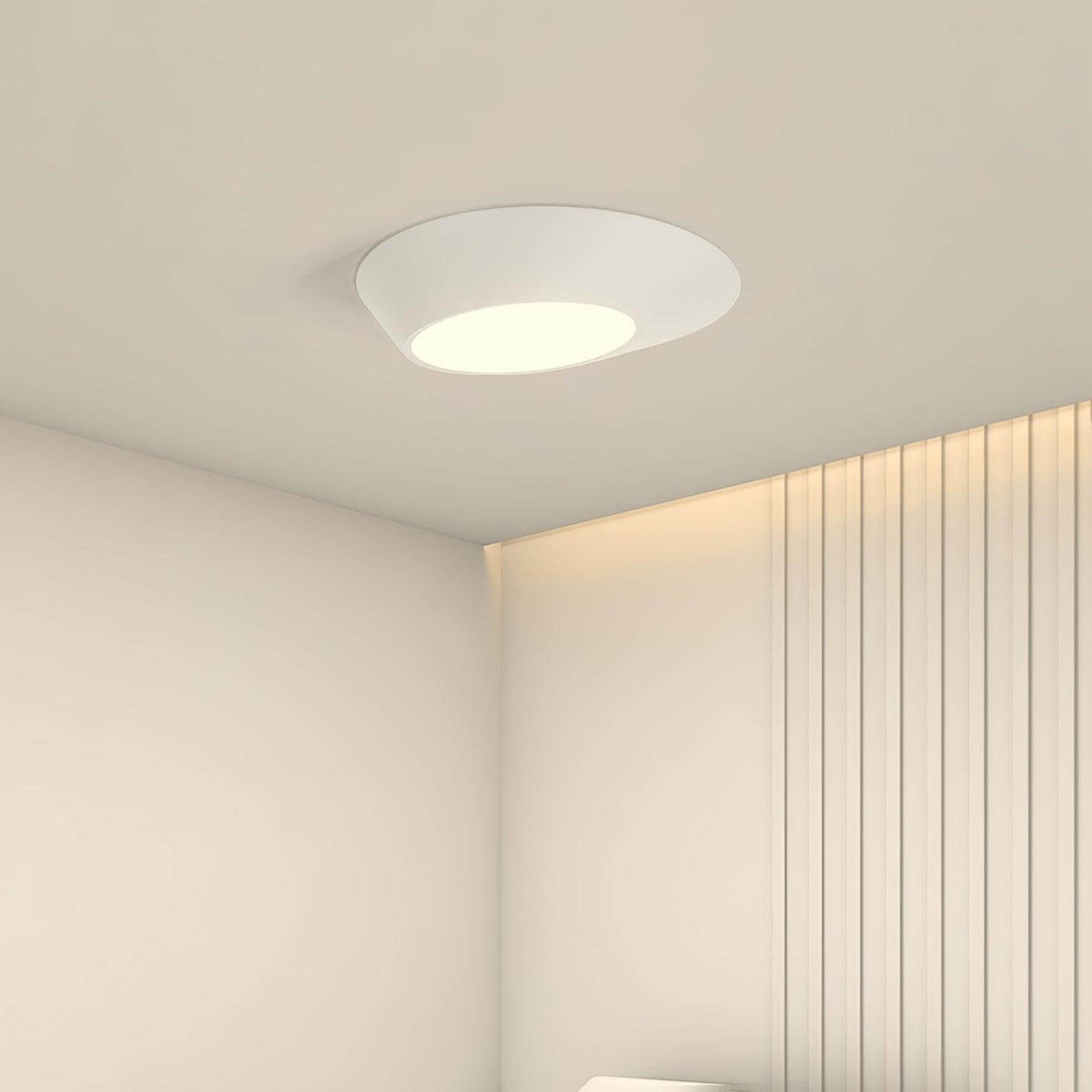 Angled Ceiling Light