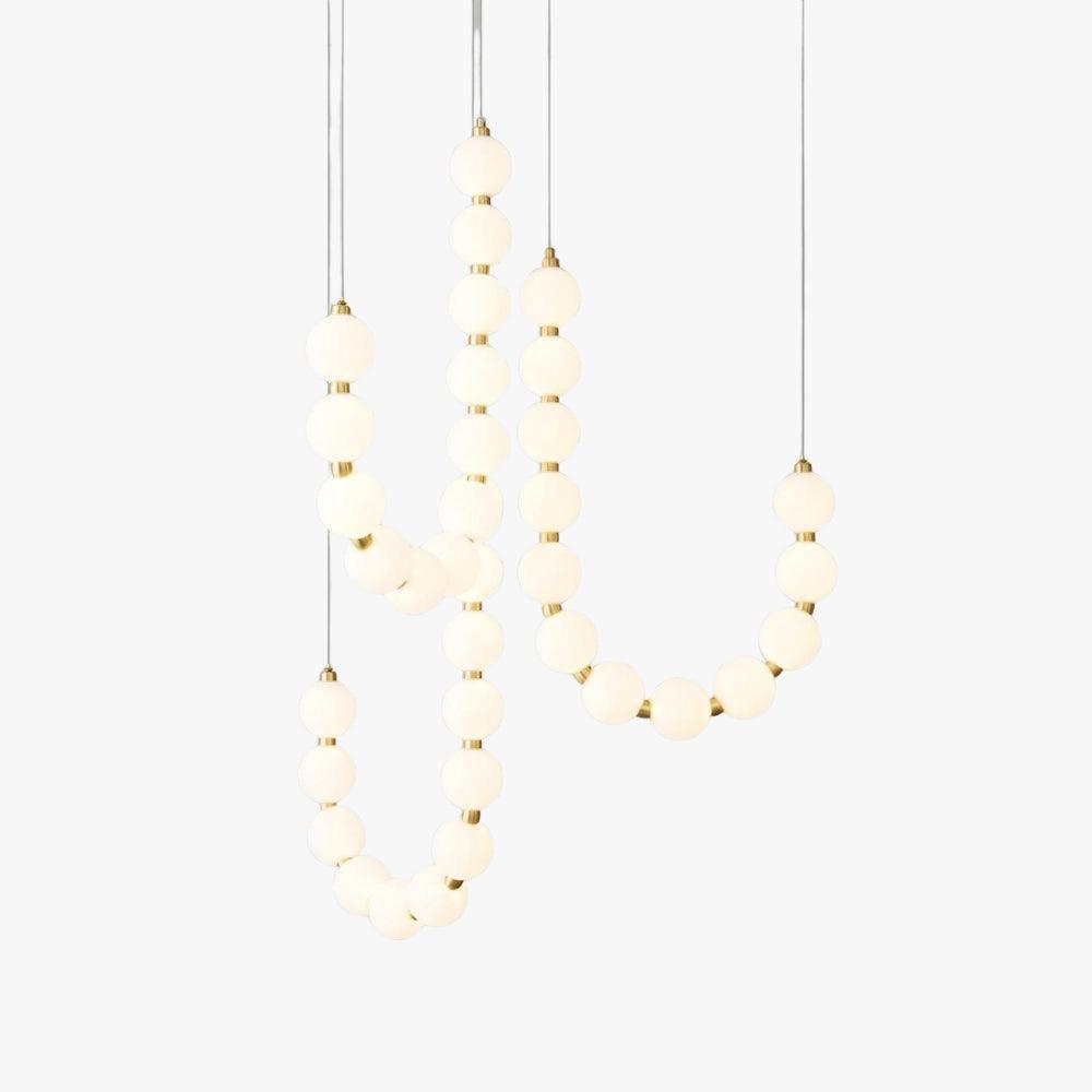 Art Pearl Necklace Chandelier