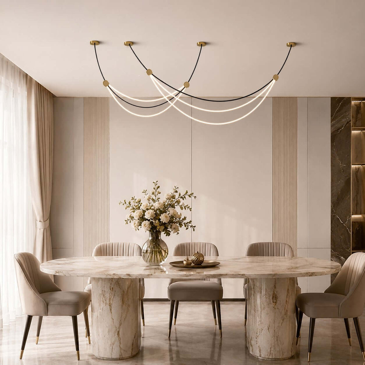 Auris Linear Chandelier