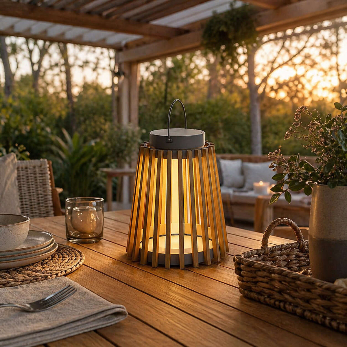 Avyron Solar Outdoor Lamp