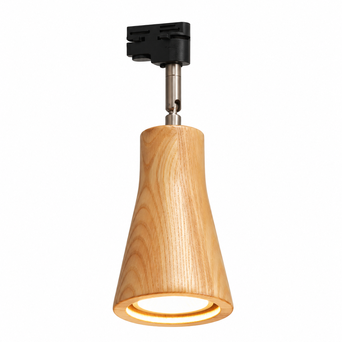 Wood Track Ceiling Lamp