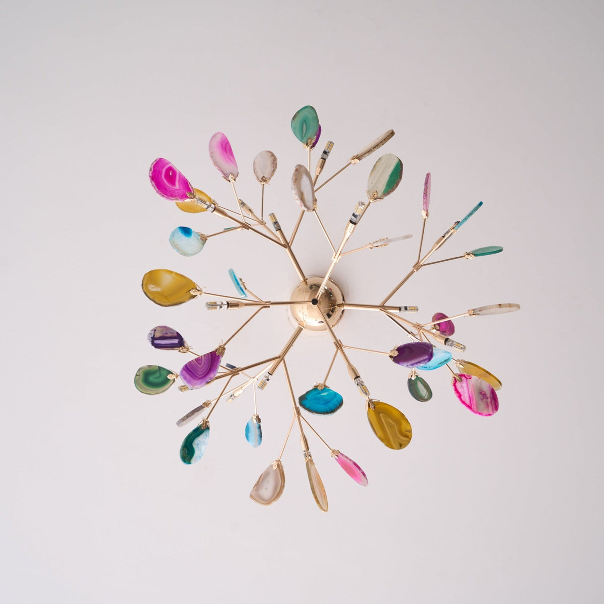 Agate Flake Chandelier