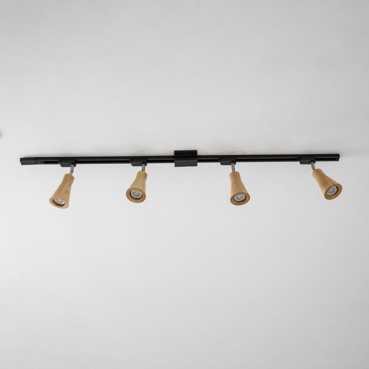 Wood Track Ceiling Lamp