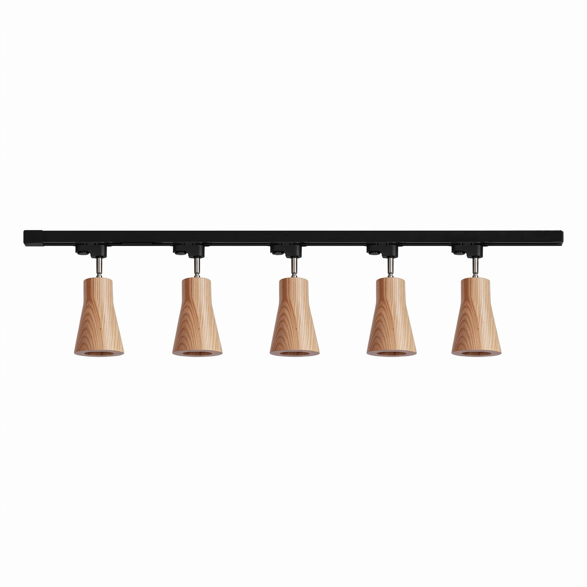 Wood Track Ceiling Lamp