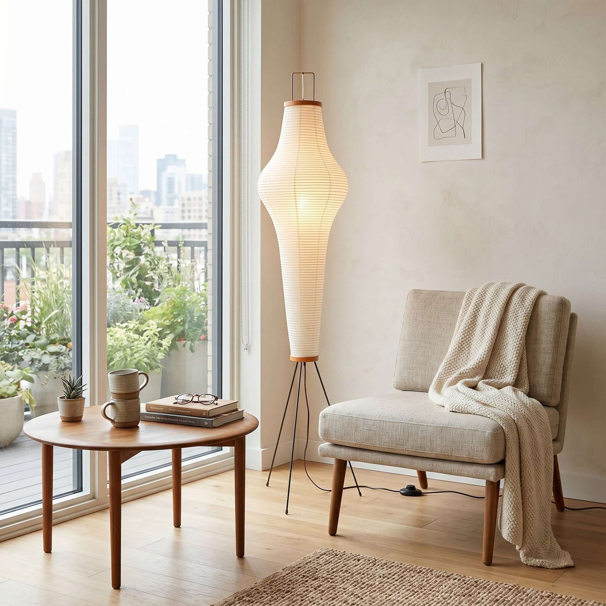 Akari 14A Floor Lamp