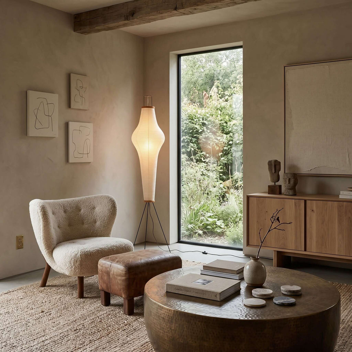 Akari 14A Floor Lamp