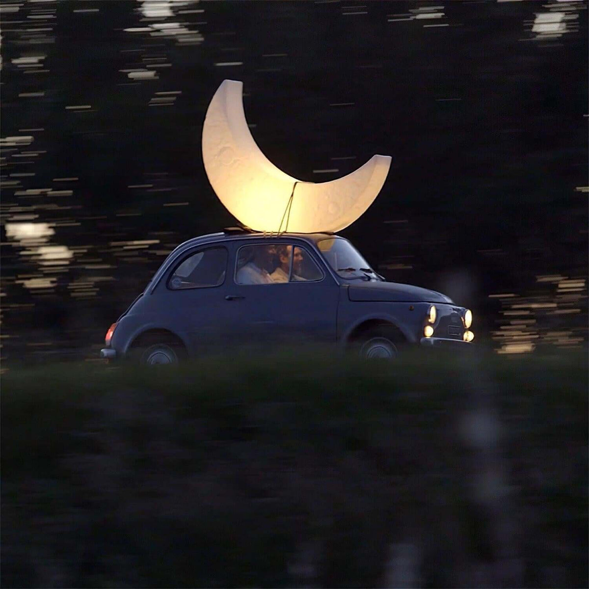 Aurni Moon Floor Lamp