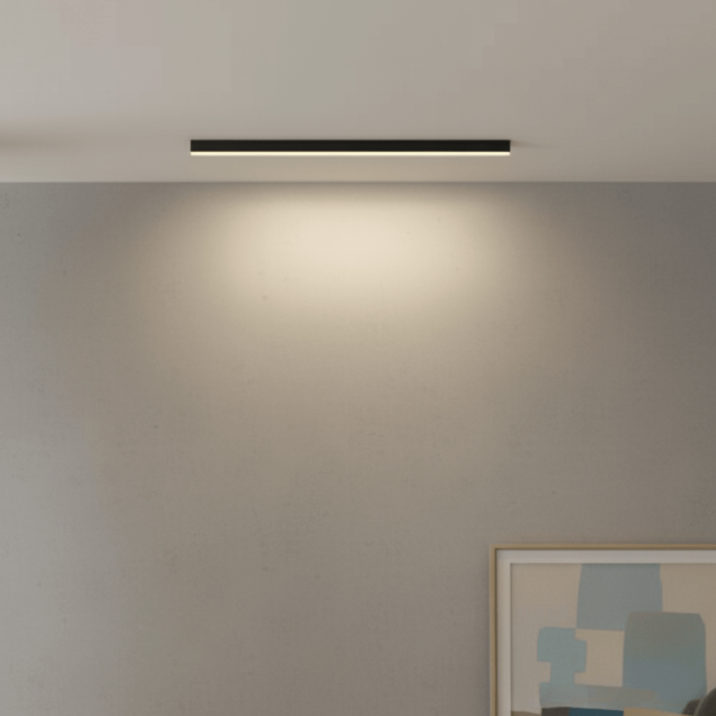 Minimalist LED Ceiling Light with Scandinavian Design