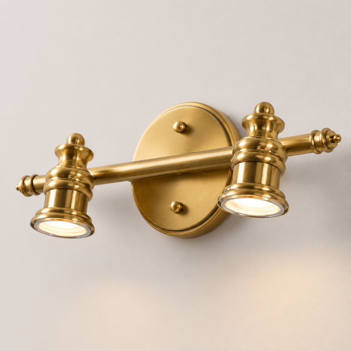 Halston Brass Wall Light