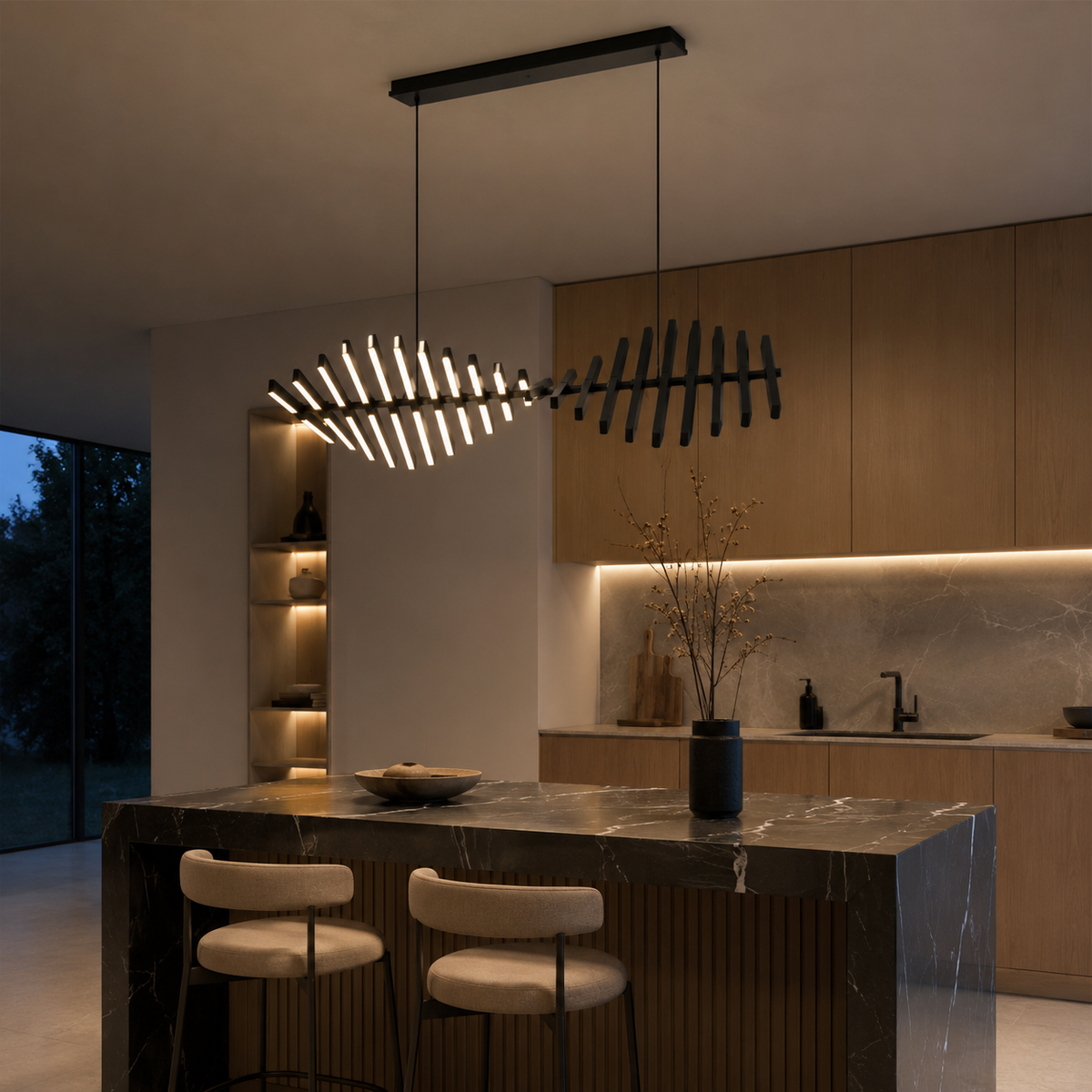 Helix LED Chandelier
