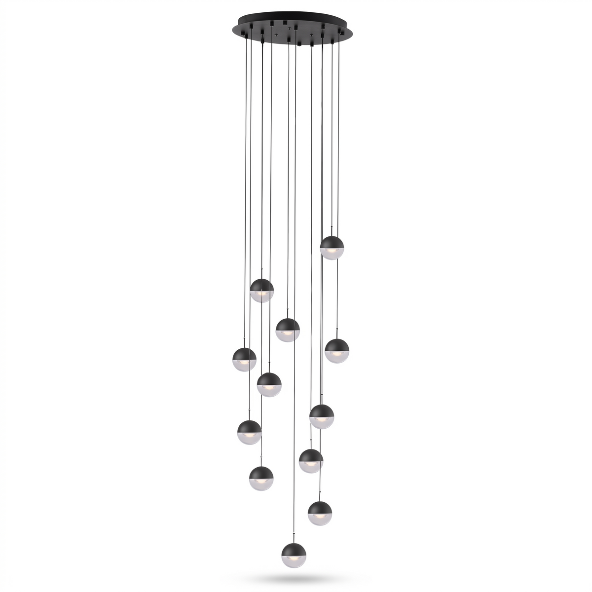 Restaurant Art LED Pendant Light - Matt black