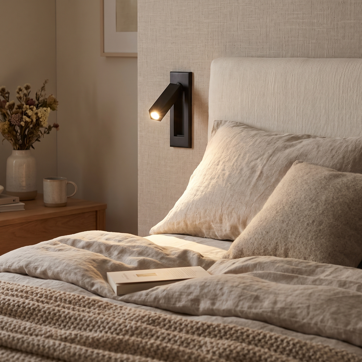Embedded Bedside Sconce | lifestyle