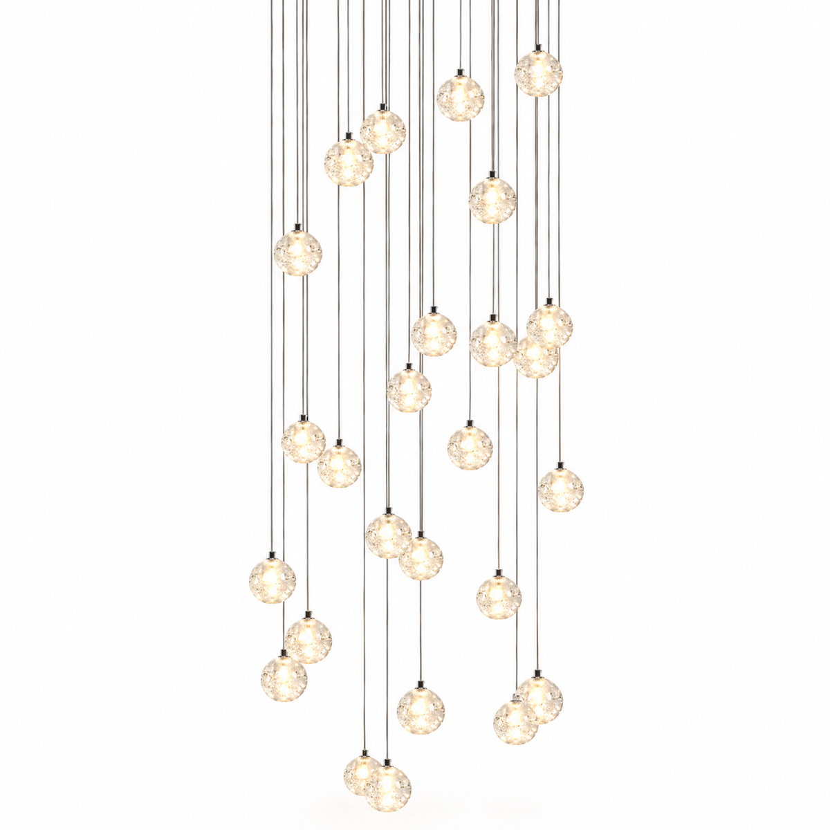Crystal Bubbles Balls Pendant Lamp | g50