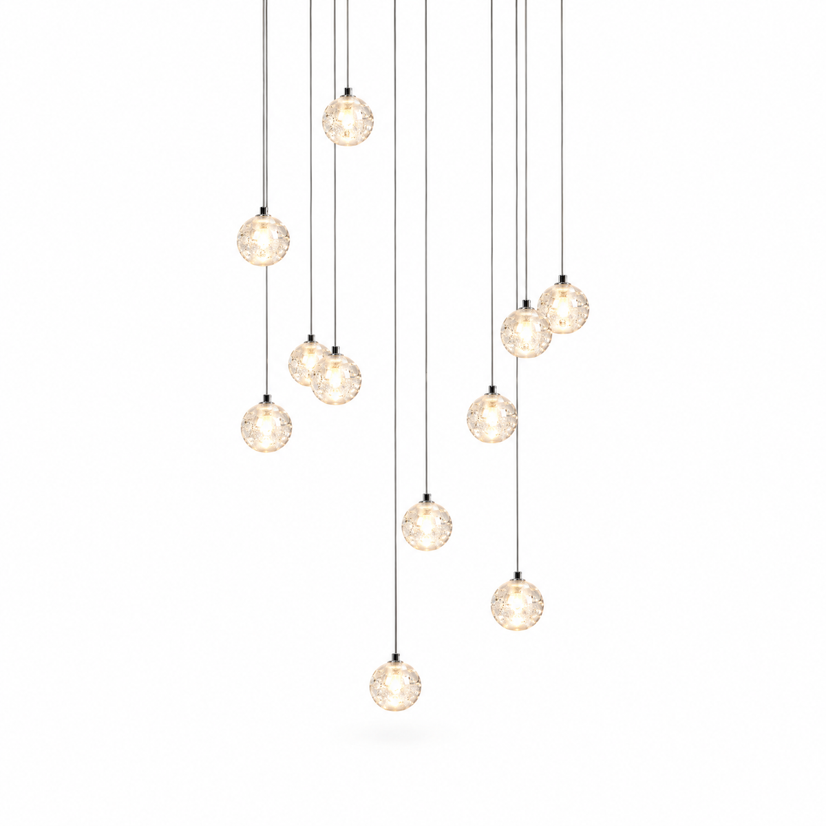 Crystal Bubbles Balls Pendant Lamp | g47