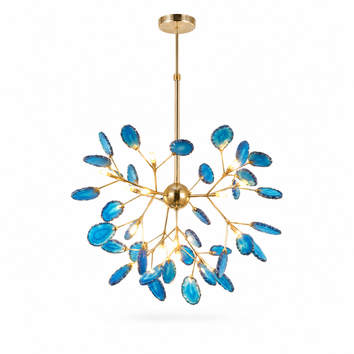 Agate Flake Chandelier | g68