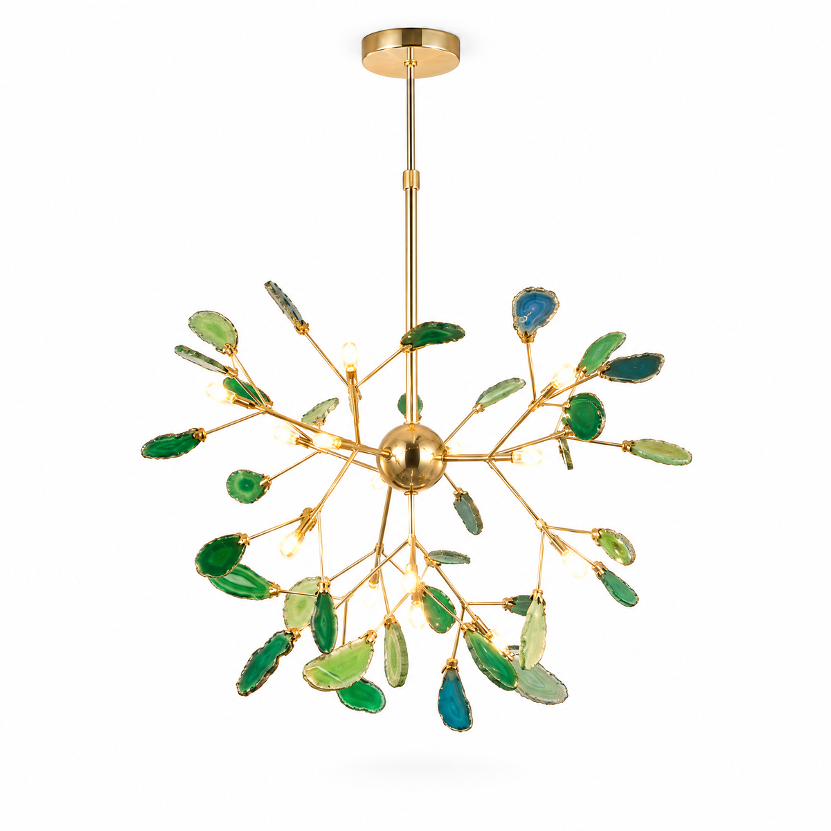 Agate Flake Chandelier | g69