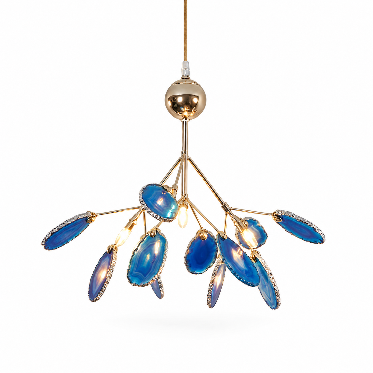 Agate Flake Chandelier | g62