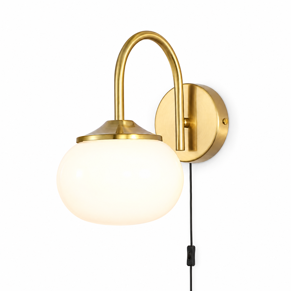 Marshmallow Plug-in Sconce | g87