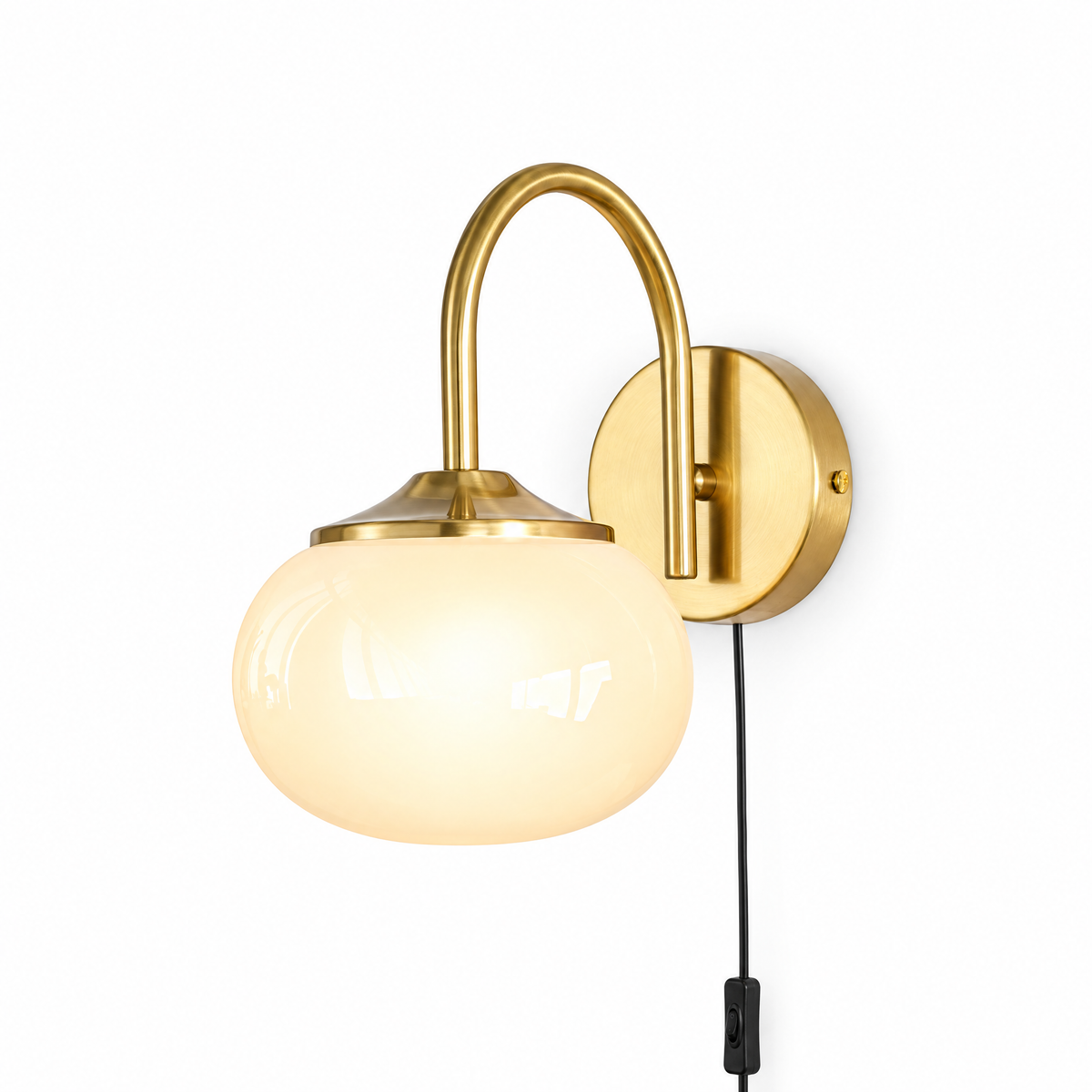Marshmallow Plug-in Sconce | g89