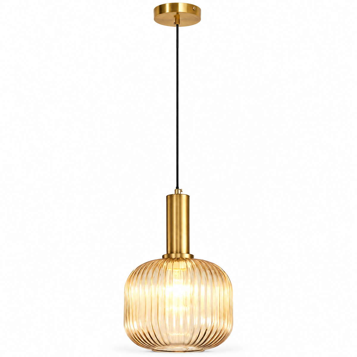 Striped Glass Pendant Light | g3