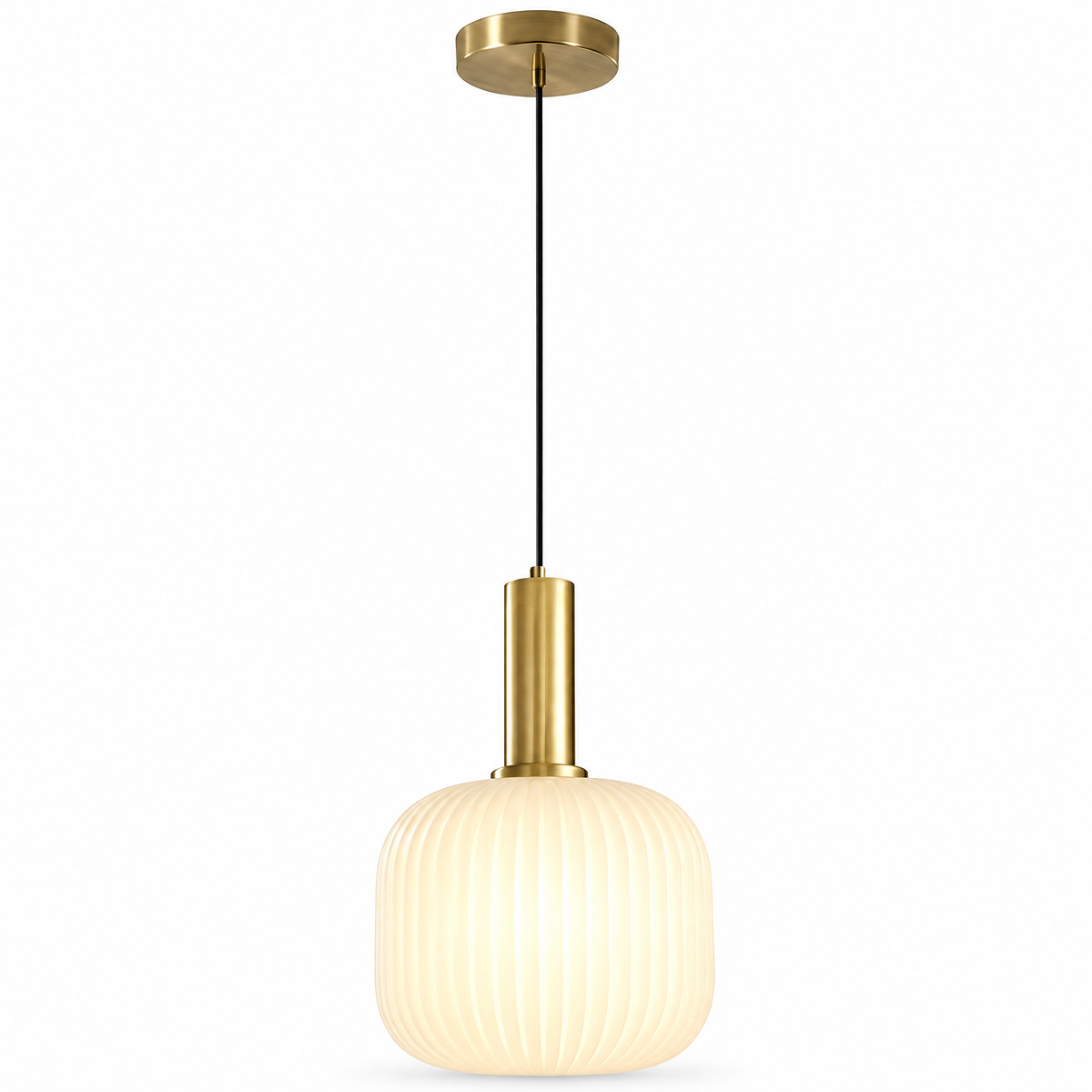 Striped Glass Pendant Light | g2