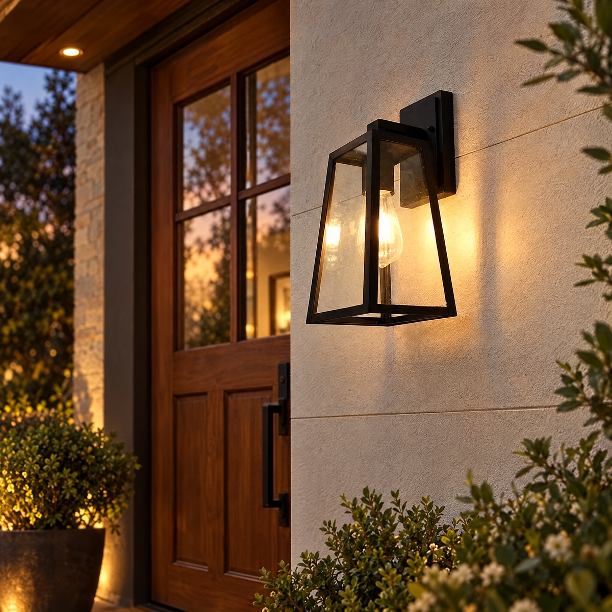 Verona Outdoor Wall Lamp | lifestyle