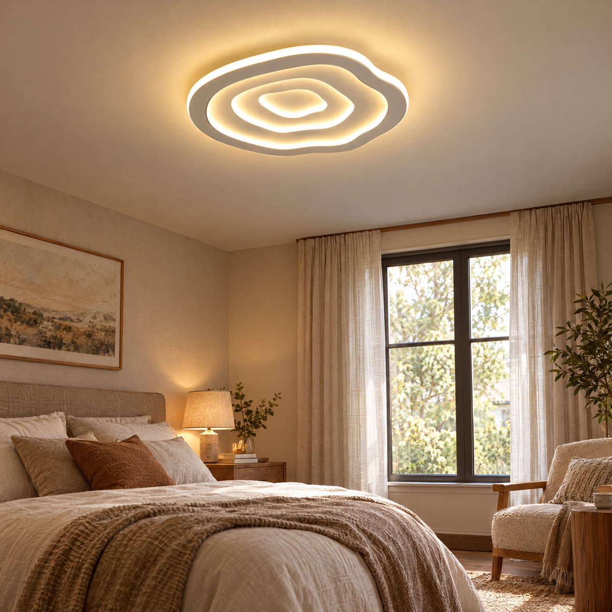 Ripple LED Ceiling Lamp | lifestyle