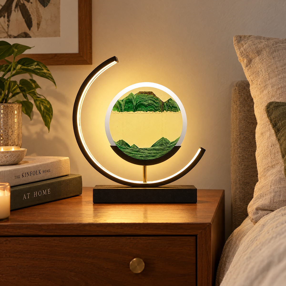 Sandlight Quicksand Lamp | lifestyle