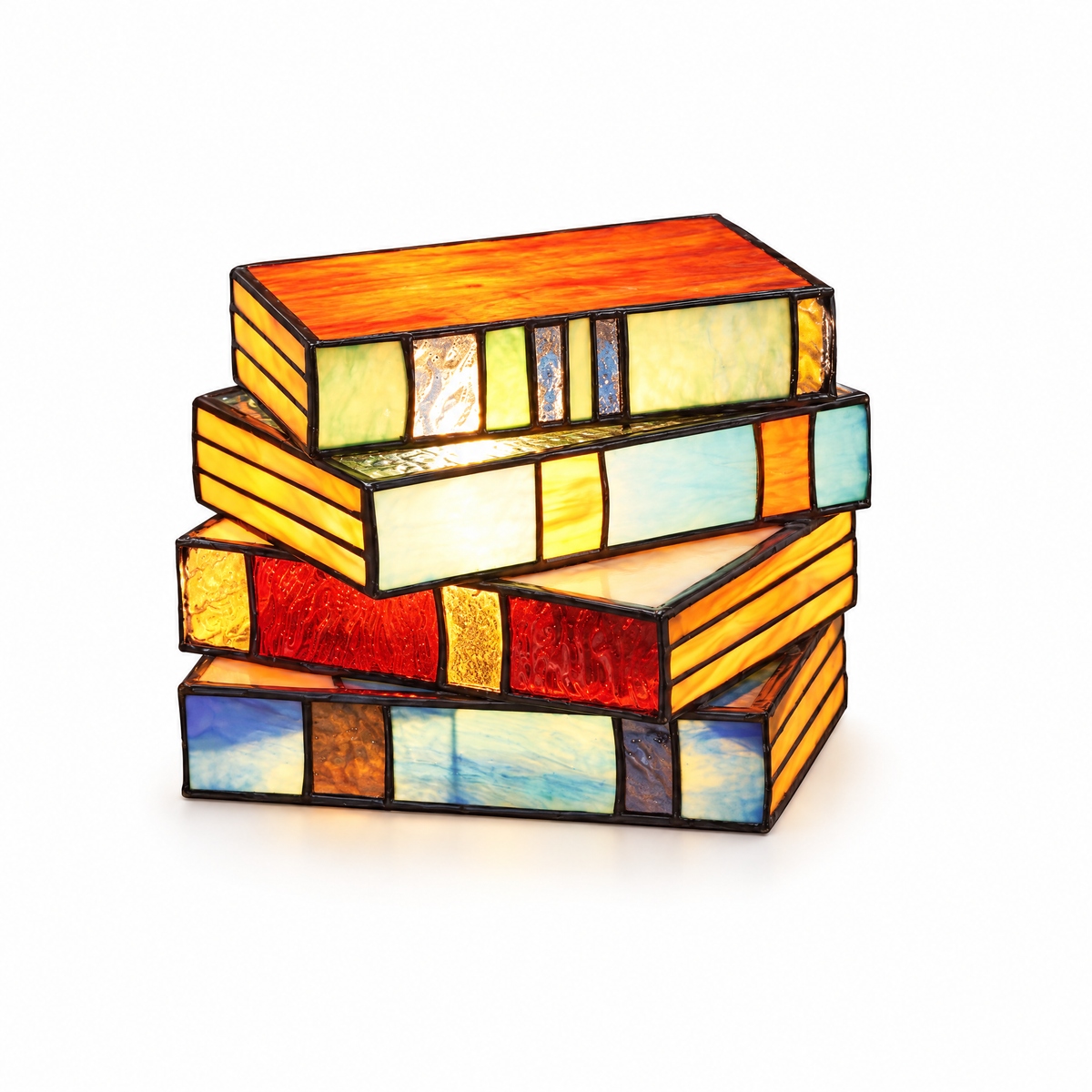 Stained Glass Book Lamp | g0