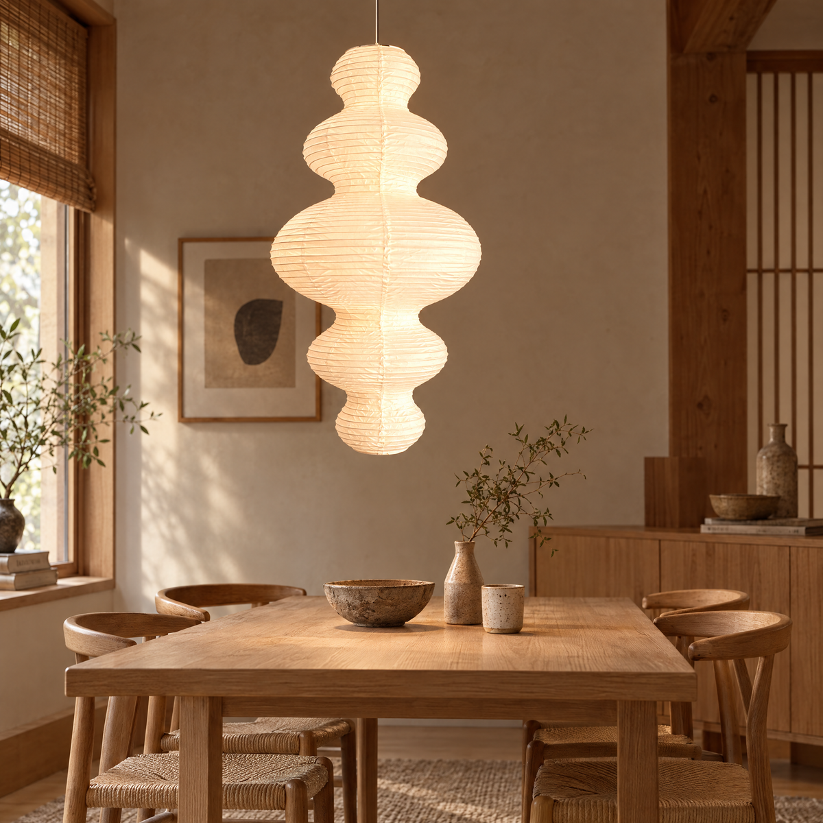 Akari Juni Pendant Lamp | lifestyle