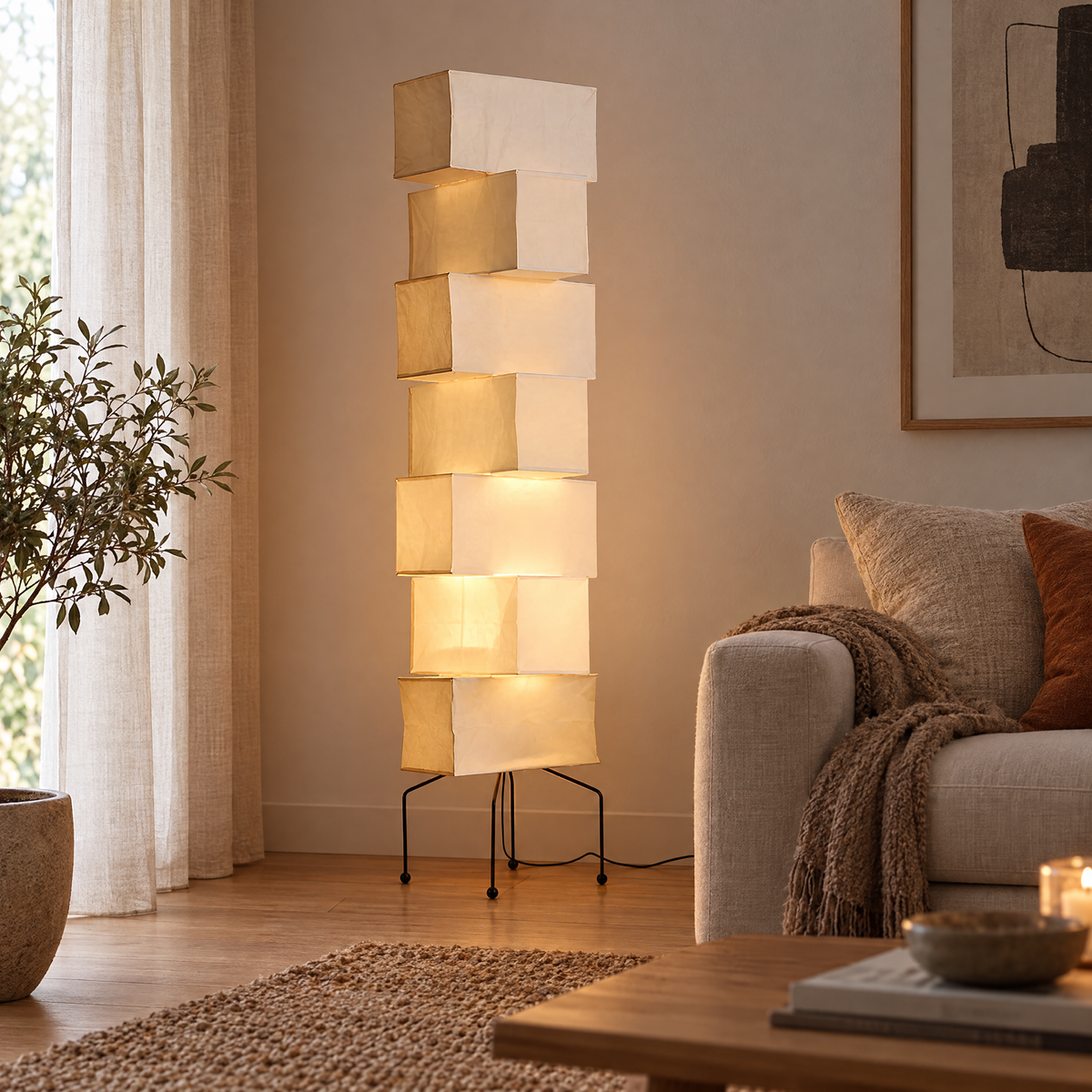 Akari UF4-L10 Floor Lamp | lifestyle