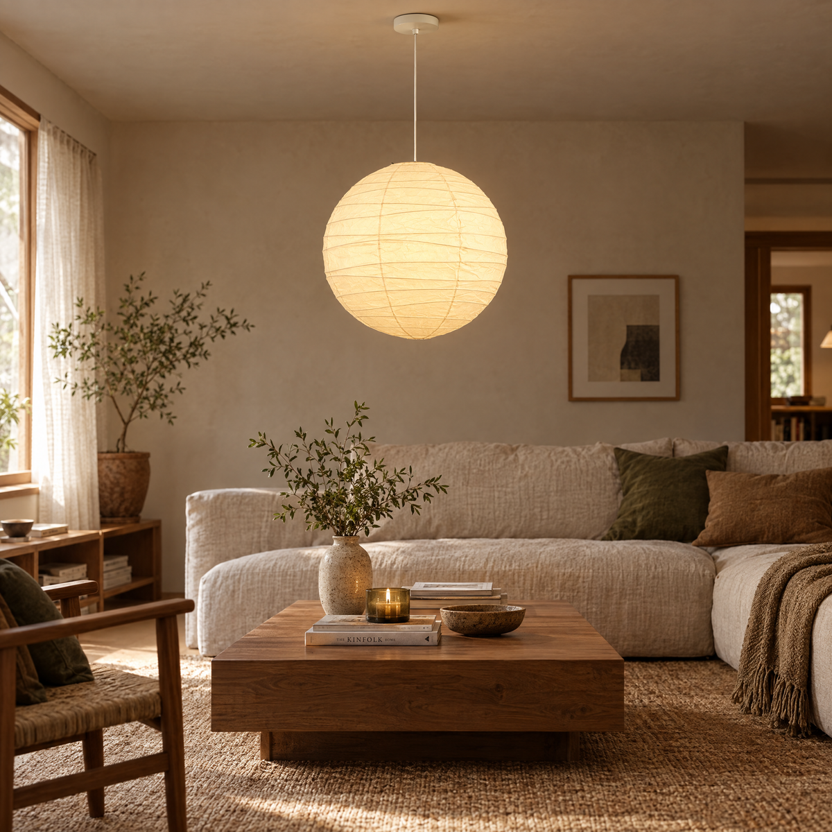 Akari D Series Pendant Lamp | lifestyle