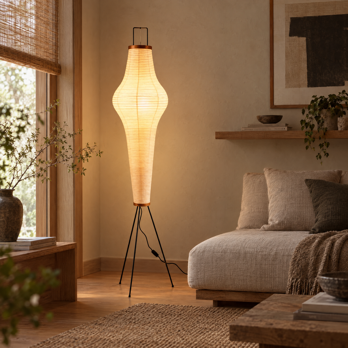 Akari 14A Floor Lamp | lifestyle