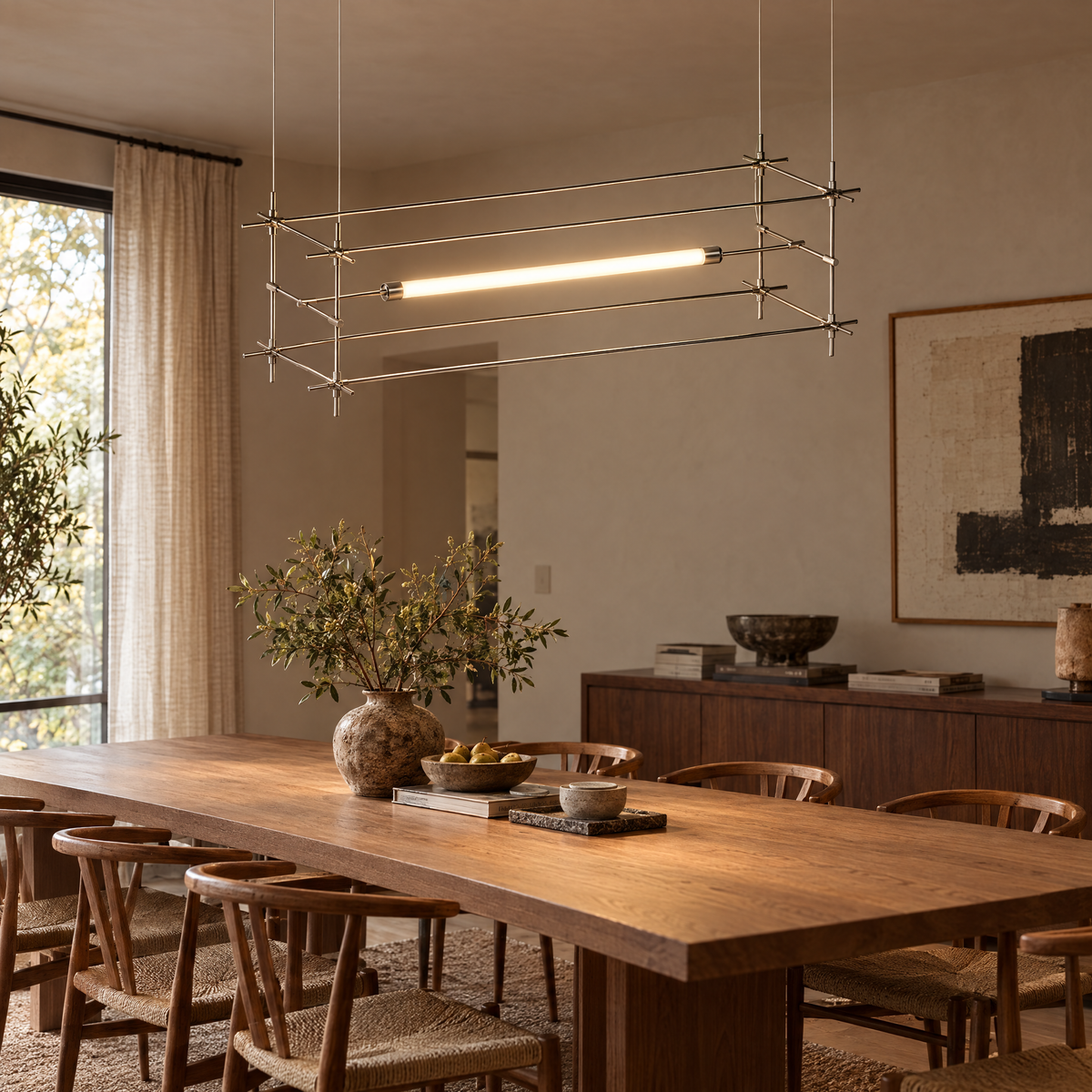 Arlumo Linear Chandelier | lifestyle