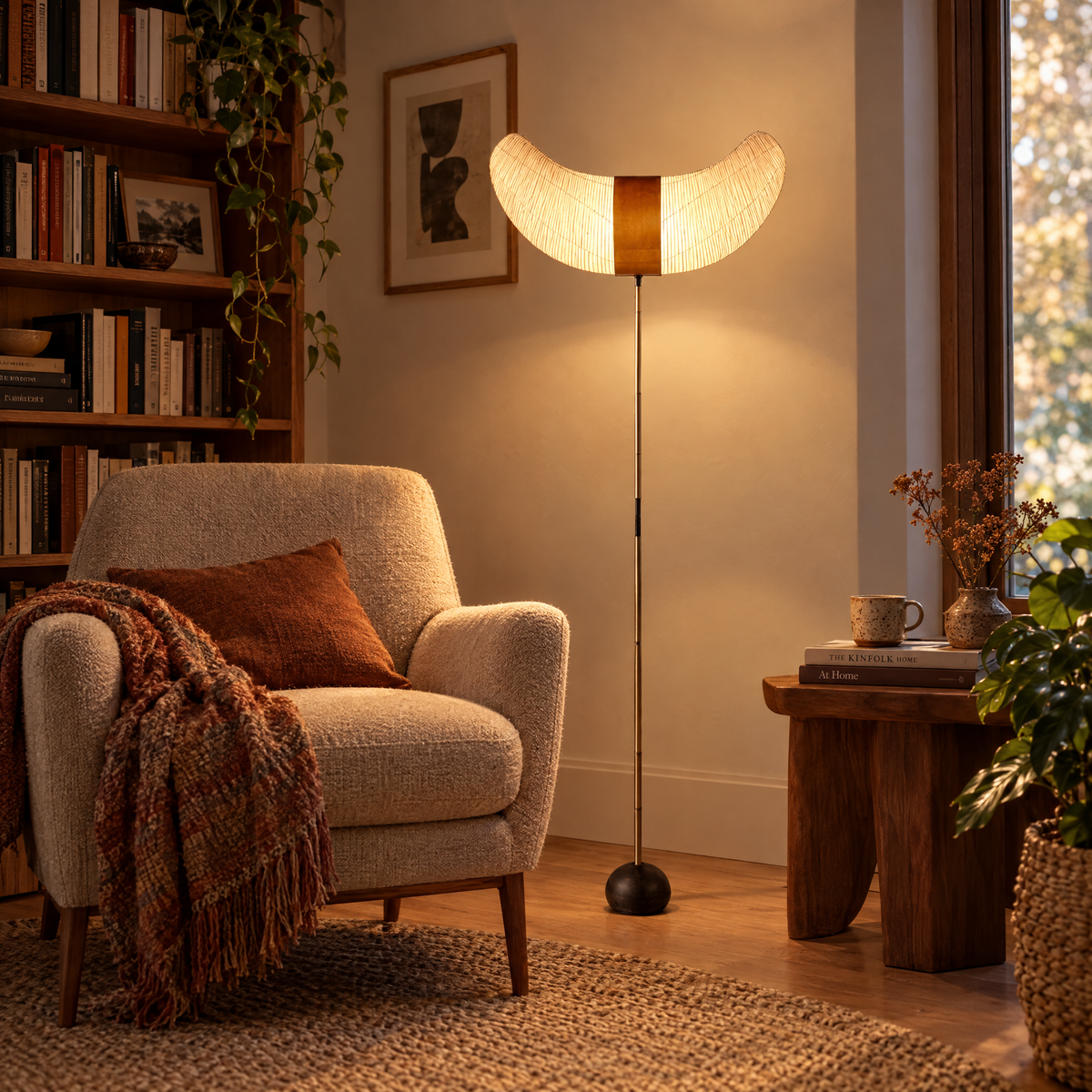 Aruvia Floor Lamp | lifestyle
