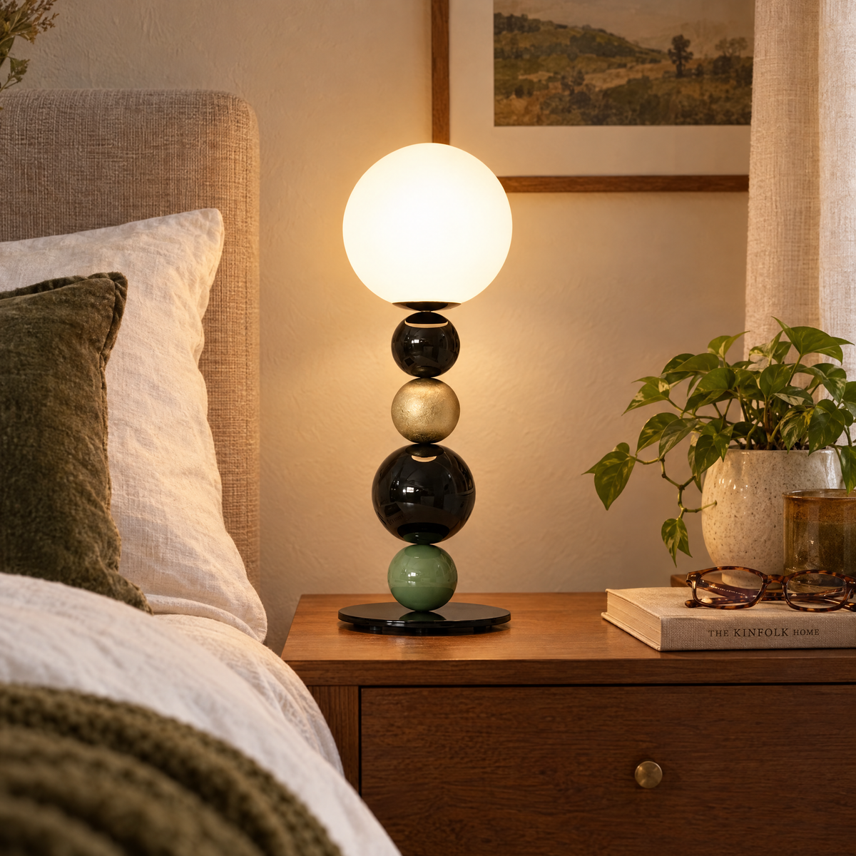 Ball String Table Lamp | lifestyle