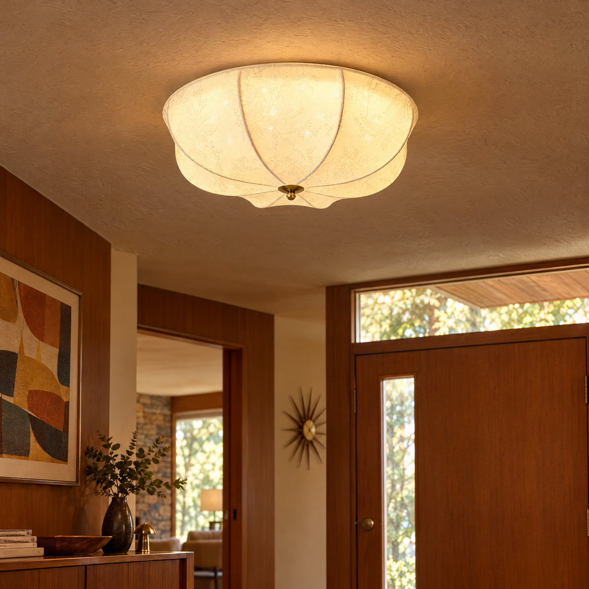Balixo Fabric Ceiling Lamp | lifestyle