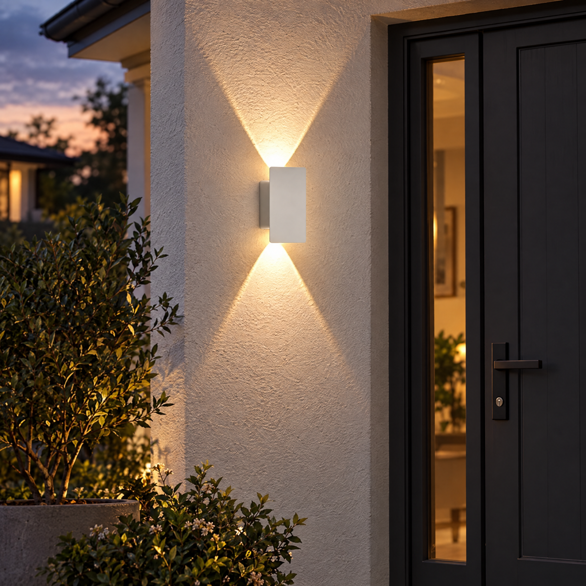 Waterproof Aluminum LED Wall Light for Indoor Outdoor Use | lifestyle