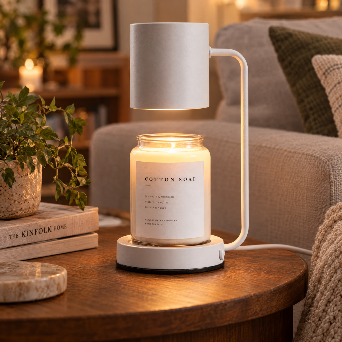 Flameless Candle Warmer Lamp for Safe Room Fragrance | lifestyle