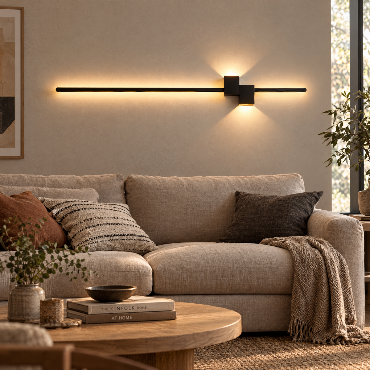 Minimalist LED Wall Light for Modern Room Ambiance | lifestyle