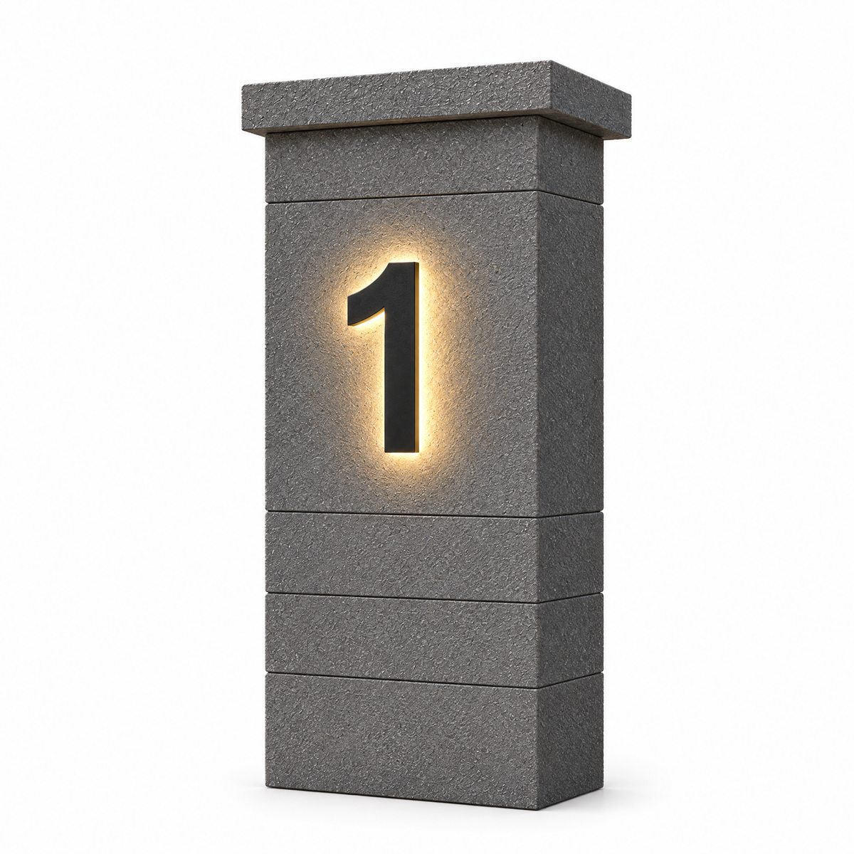 Customizable LED House Numbers for Elegant Entryways | g0