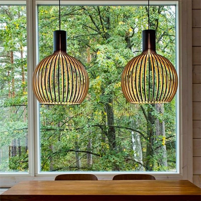 Handcrafted Wooden Pendant