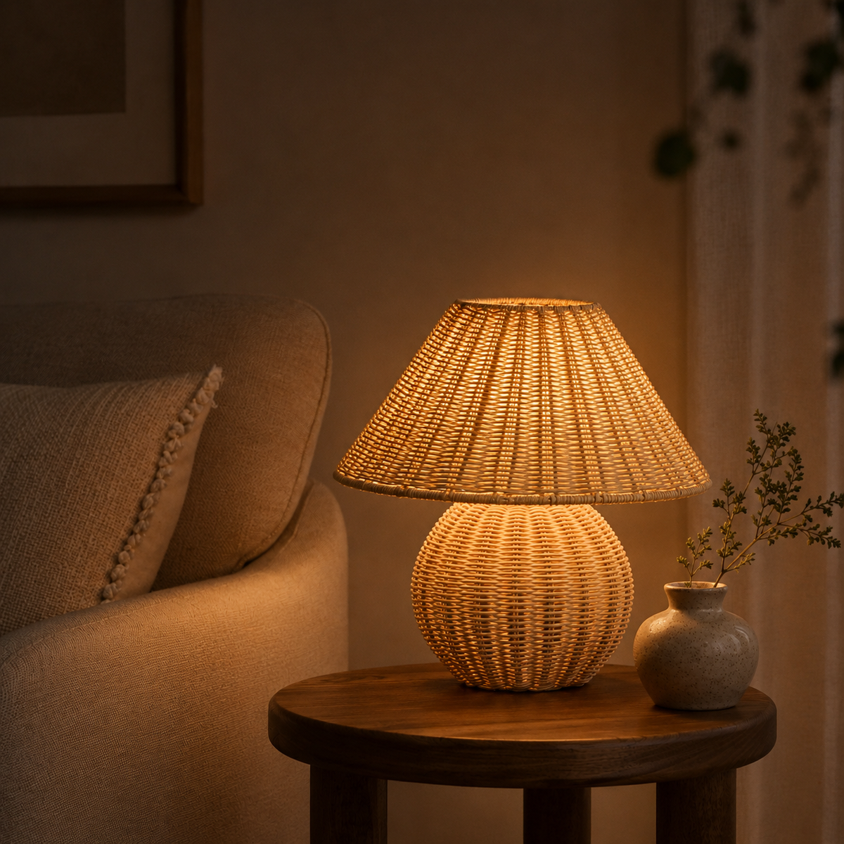 Sienna Woven Table Lamp